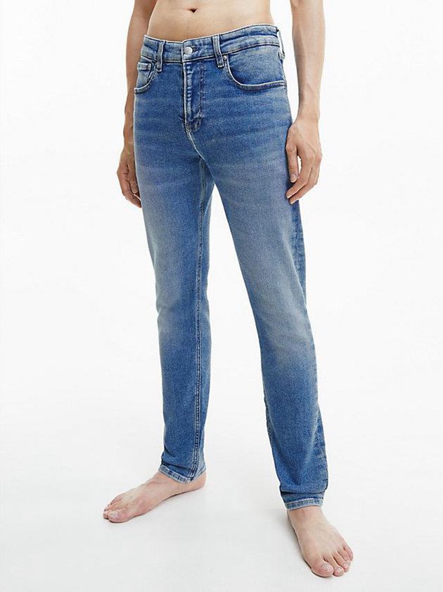 Calvin Klein USA Skinny Mens Jeans Blue 7284356-JQ